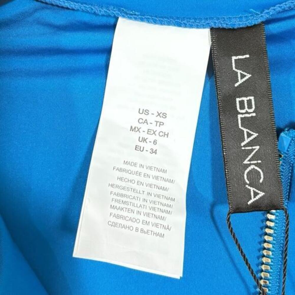 La Blanca NWT‎ Island Goddess Paddlesuit One Piece swimsuit XS - Picture 5 of 6